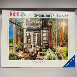 Ravensburger Redwood Forest Tiny House 1000 Piece Puzzle NEW & SEALED